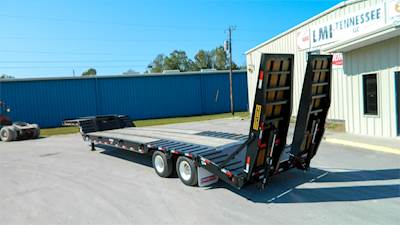 Pitts LB35-33 Lowboy Trailer
