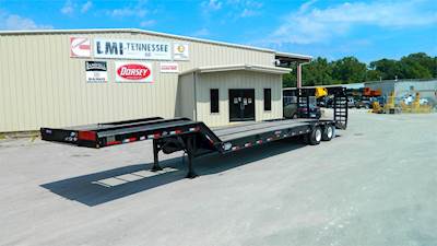 Pitts LB35-33 Lowboy Trailer