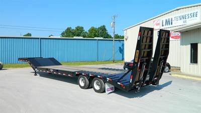 Pitts LB35-33CS HYD Lowboy Trailer