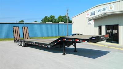 Pitts LB35-33CS-Hyd Ramps Lowboy Trailer