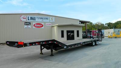 Pitts LB35-33CS Lowboy Trailer