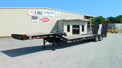 Pitts LB35-33CSH Ramps Lowboy Trailer