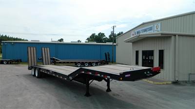 Pitts LB35-38H 22.5 TIRES Lowboy Trailer