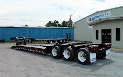 Pitts LB51-22DC-51TON DET Lowboy Trailer