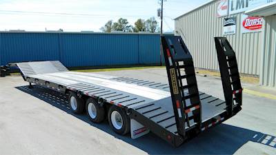 Pitts LB51-33CS Lowboy Trailer