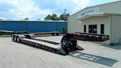 Pitts LB55-22DC 55 Ton Lowboy Lowboy Trailer