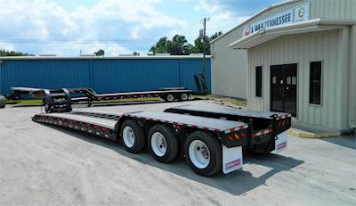 Pitts LB55-22DC Detach Lowboy Lowboy Trailer