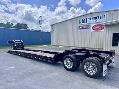 Pitts LB35-22DC Lowboy Trailer