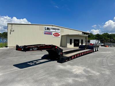 Pitts LB55-18GT Lowboy Trailer