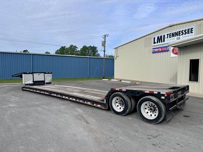 XL Specialized XL 60 MFG 48x102 Tandem Axle Combination Lowboy Trailer - Air Ride, Fixed Axle