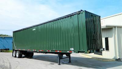 Custom Built EXTRA HEAVY DUTY Open Top Trailer