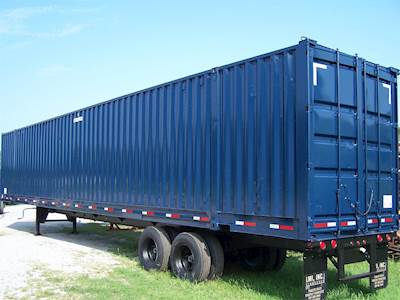 Custom Built HIGH CUBE STEEL OPEN TOP Open Top Trailer