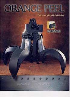 Rotobec OP4-075 Orange-Peel Grapple