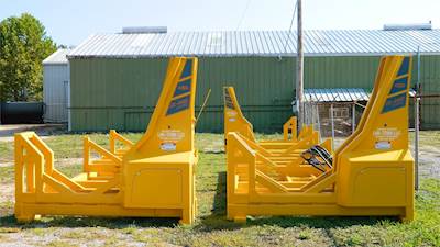 CSI DL4400 17'6" Long Frame V-bunk Slasher Saw