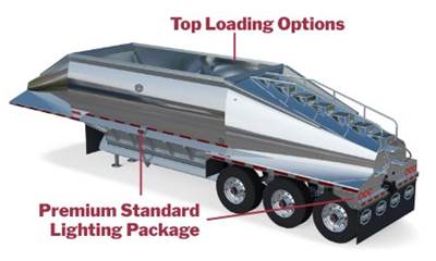MAC Trailer Bullet Bottom Dump Trailer