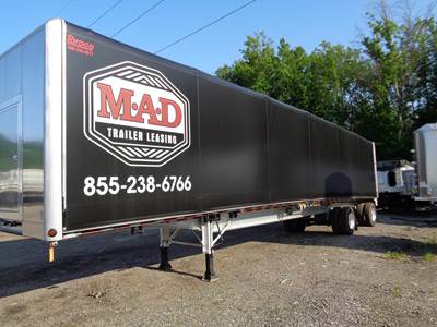MAC Trailer 48x102 Tandem Axle Aluminum Curtain Side Trailer - Air Ride
