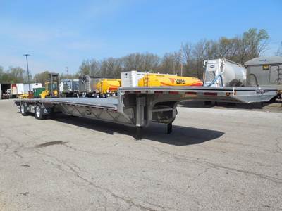 MAC 53x102 Aluminum Drop Deck Trailer - Air Ride, Spread Axle