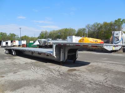 MAC 53x102 Aluminum Drop Deck Trailer - Air Ride, Sliding Spread Axle