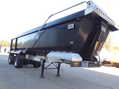 E-Pak 36 ft End Dump Trailer - Tandem Axle, Steel, Air Ride