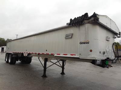 East 39 ft End Dump Trailer - Tandem Axle, Aluminum, Air Ride