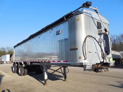 East 40 ft End Dump Trailer - Tandem Axle, Aluminum, Air Ride