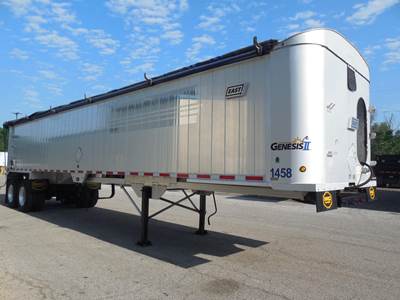 East Genesis 40 ft End Dump Trailer - Tandem Axle, Aluminum, Air Ride