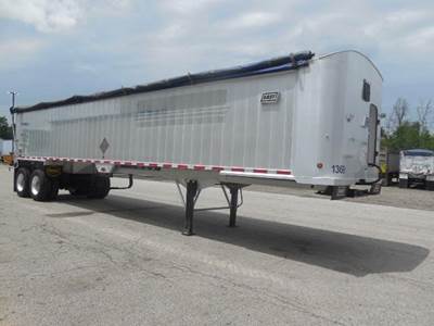 East 40 ft End Dump Trailer - Tandem Axle, Aluminum, Air Ride