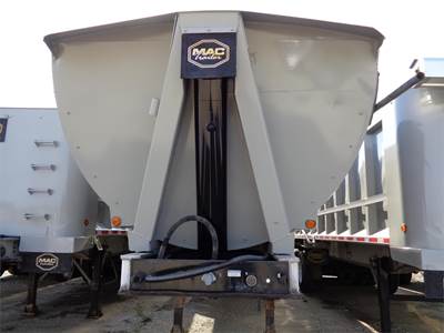 MAC Trailer 1/2 ROUND End Dump Trailer