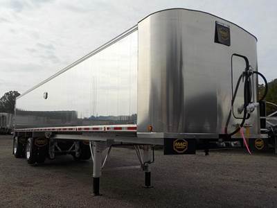 MAC 40 ft Frameless End Dump Trailer - Tandem Axle, Aluminum, Air Ride