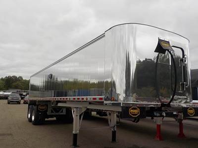 MAC 34 ft Frameless End Dump Trailer - Tandem Axle, Aluminum, Air Ride