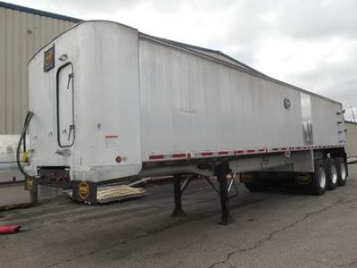 MAC 36 ft End Dump Trailer - Tri Axle, Aluminum, Air Ride