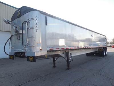 MAC 45 ft End Dump Trailer - Tandem Axle, Aluminum, Air Ride