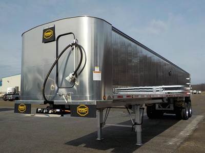 MAC 39 ft End Dump Trailer - Tandem Axle, Aluminum, Air Ride