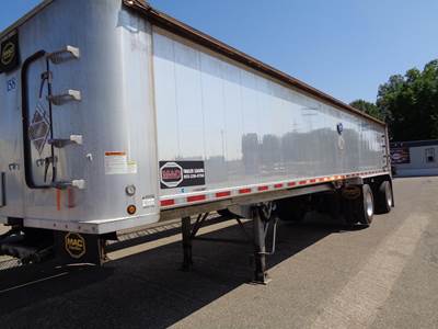 MAC Trailer 40 ft Frameless End Dump Trailer - Aluminum, Air Ride