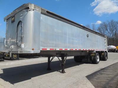 MAC 38 ft End Dump Trailer - Tandem Axle, Aluminum, Air Ride