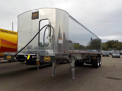 MAC 34 ft End Dump Trailer - Tandem Axle, Aluminum, Air Ride