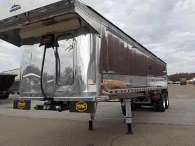 MAC 34 ft End Dump Trailer - Tandem Axle, Aluminum, Air Ride