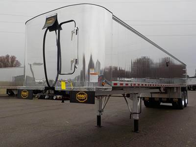 MAC 39 ft End Dump Trailer - Tandem Axle, Aluminum, Air Ride