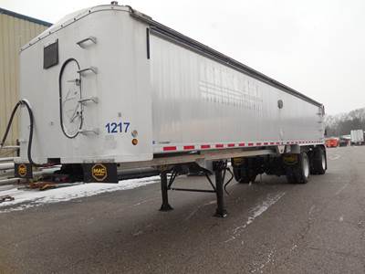 MAC 40 ft End Dump Trailer - Tandem Axle, Aluminum, Air Ride