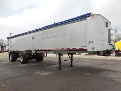 MAC 40 ft End Dump Trailer - Tandem Axle, Aluminum, Air Ride