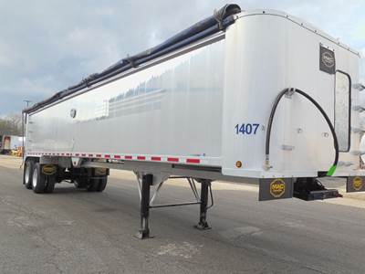 MAC 40 ft End Dump Trailer - Tandem Axle, Aluminum, Air Ride