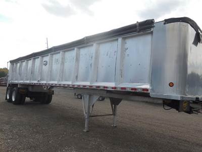 MAC 39 ft End Dump Trailer - Tandem Axle, Aluminum, Air Ride