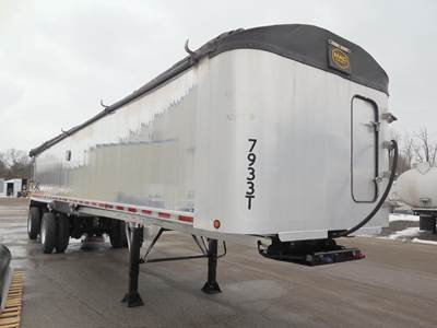 MAC 40 ft End Dump Trailer - Tandem Axle, Aluminum, Air Ride