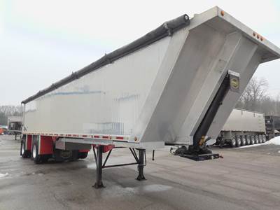 MAC 40 ft End Dump Trailer - Tandem Axle, Aluminum, Air Ride