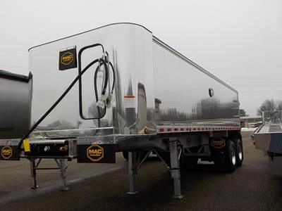 MAC 28 ft End Dump Trailer - Tandem Axle, Aluminum, Air Ride