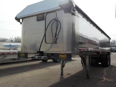 MAC 34 ft End Dump Trailer - Tandem Axle, Aluminum, Air Ride