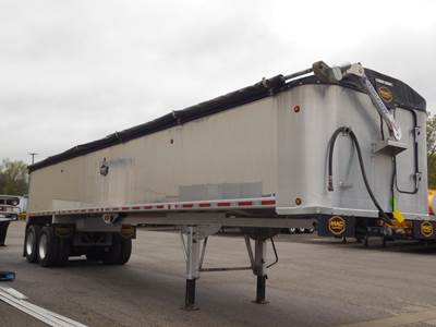 MAC 39 ft End Dump Trailer - Tandem Axle, Aluminum, Air Ride