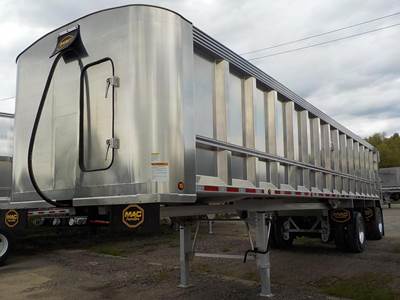 MAC 40 ft End Dump Trailer - Tandem Axle, Aluminum, Air Ride
