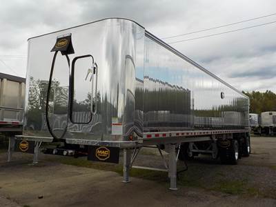 MAC 40 ft End Dump Trailer - Tandem Axle, Aluminum, Air Ride