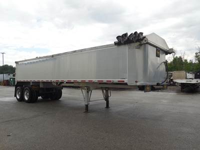 MAC 34 ft End Dump Trailer - Tandem Axle, Aluminum, Air Ride